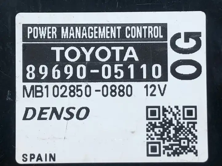 Toyota Avensis T270 (2012 - 2015) 8969005110 Блок управления двигателем (ECU) — фото 4