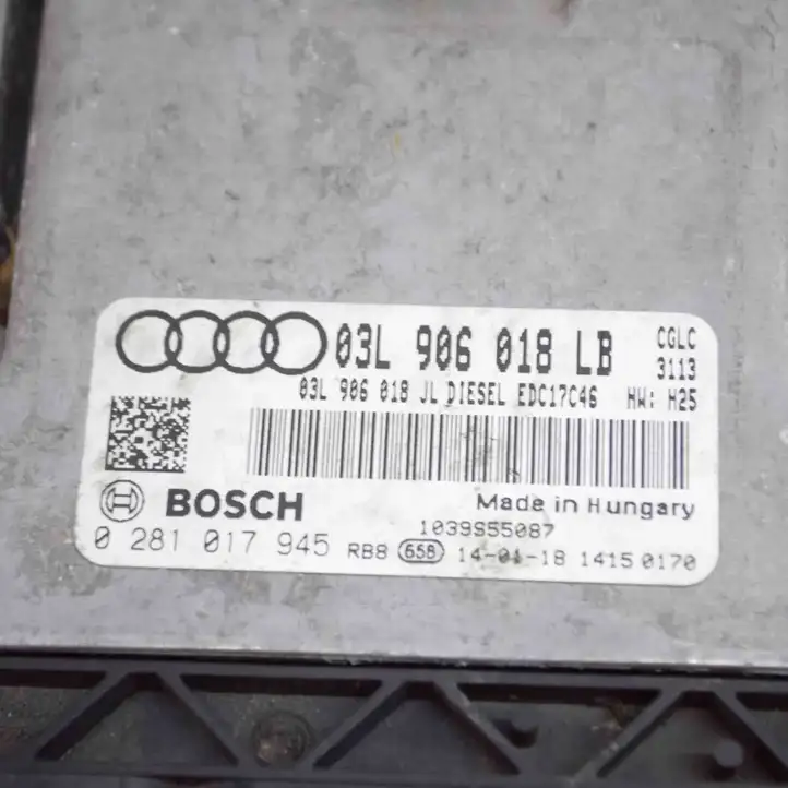 Audi A6 C7 (2011 - 2014) 03L906018LB Блок управления двигателем (ЭБУ) — фото 6