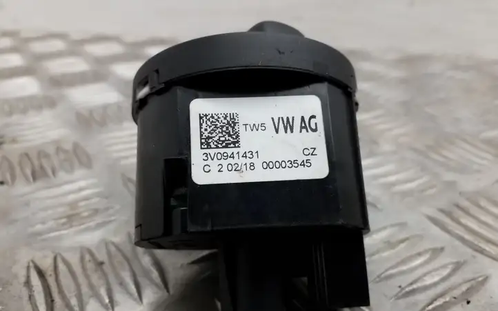 Skoda Superb B8 (3V) (2015 - 2023) 3V0941431 Включатель фонарей — фото 3