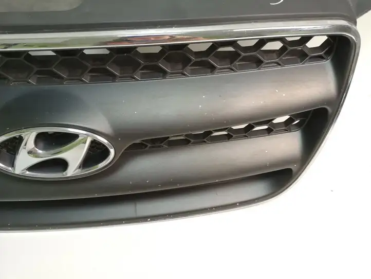 Hyundai Santa Fe (2005 - 2009) 863532B000 Верхняя решетка радиатора — фото 8