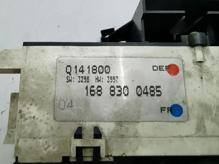 Mercedes-Benz A W168 (1997 - 2004)  1688300485 Блок управления кондиционера воздуха / климата/ печки (в салоне)