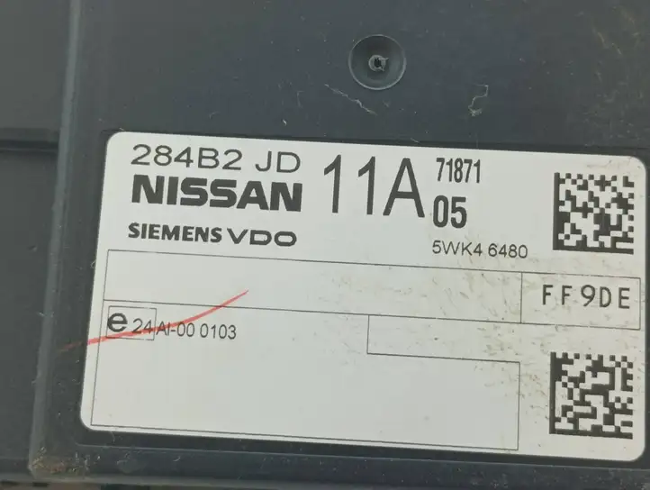 Nissan X-Trail T31 (2007 - 2014) 284B2JD11A Модуль комфорта — фото 5