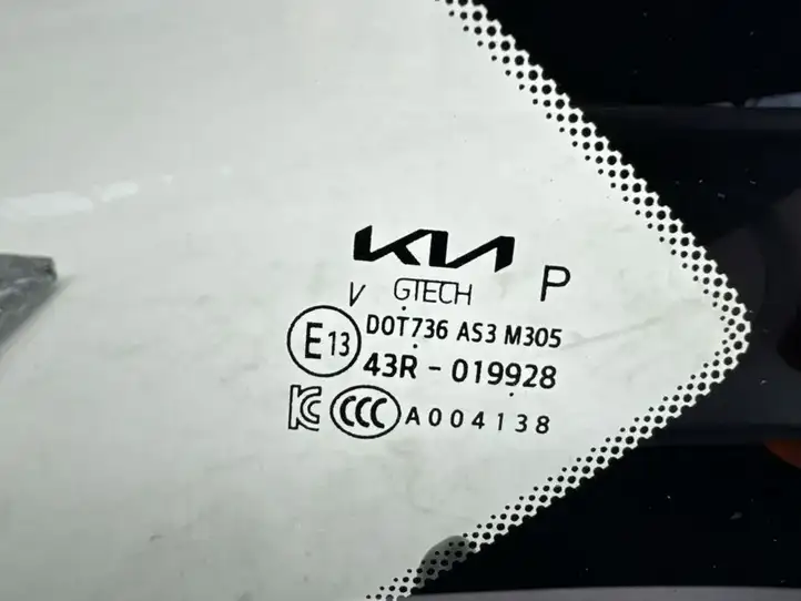 Kia EV6 (2021 - ) 43R019928 Заднее боковое стекло — фото 3