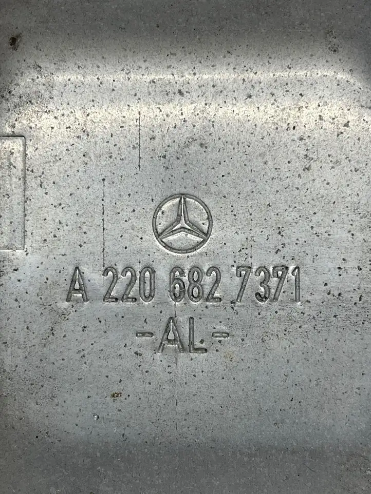 Mercedes-Benz CL C215 (2000 - 2006) A2206827371 Теплоизоляция (теплозащита) — фото 5