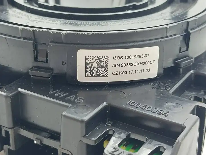 Seat Ateca (2016 - ) 5Q0953549 Контактное кольцо SRS — фото 4