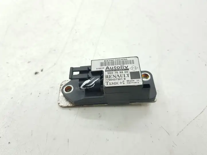 Renault Scenic I (1996 - 2003) 550759800 Датчик удара SRS — фото 1