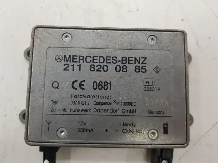 Mercedes-Benz B-class W245 (2005 - 2008) 2118200885 Усилитель антенны — фото 3