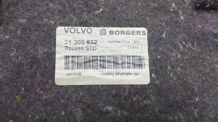 Volvo XC60 (2008 - 2013) 31305632 Пол багажника — фото 3