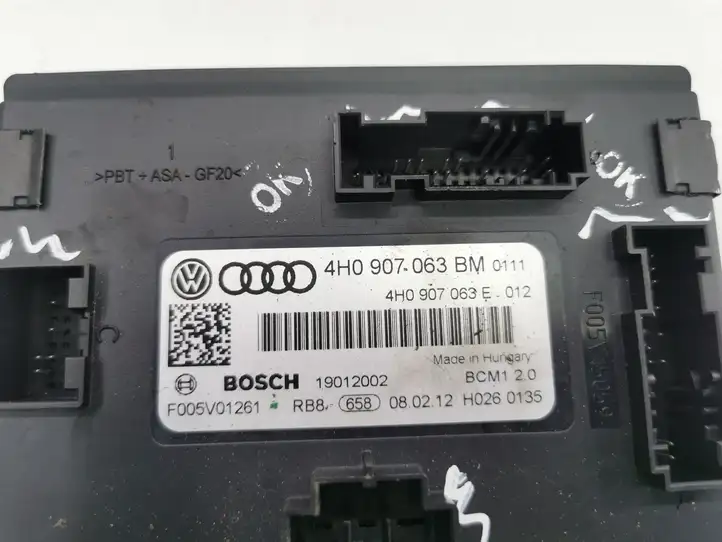 Audi A7 S7 4G (2010 - 2014) 4H0907063BM Модуль комфорта — фото 2