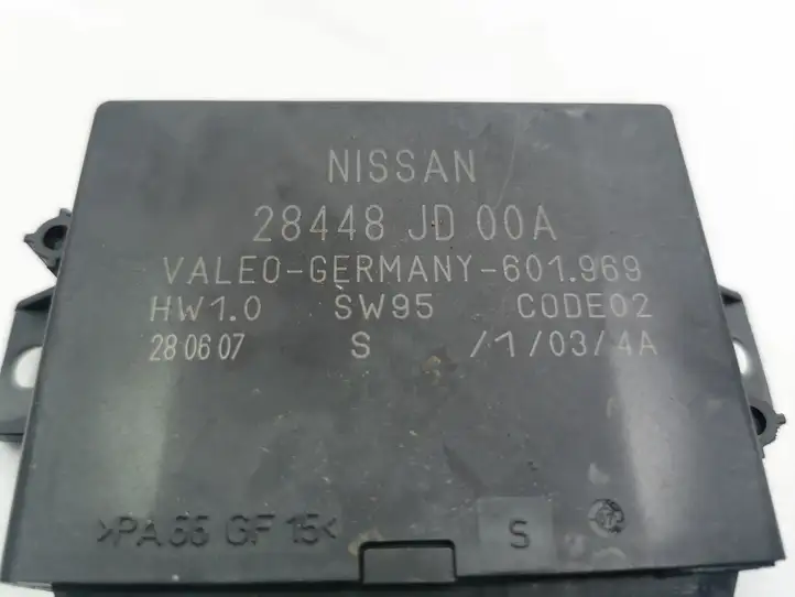 Nissan Qashqai (2006 - 2010) 28448JD00A Блок управления парктрониками — фото 2