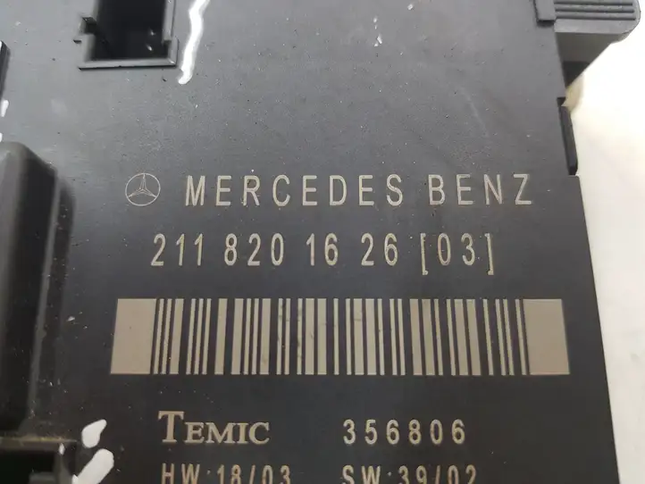Mercedes-Benz E W211 (2002 - 2009) 2118201626 Блок управления дверью — фото 9
