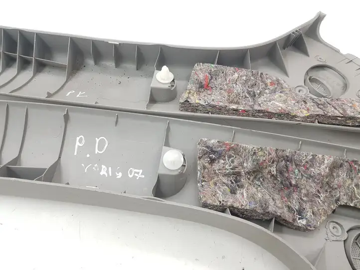 Toyota Yaris (2005 - 2009) 676510D010 Обшивка стойки A — фото 2