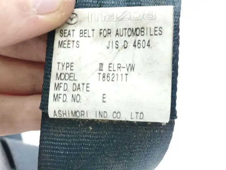 Mazda 5 (2005 - 2010) BGE030007 Ремень безопасности 3-го ряда — фото 6