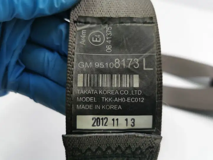 Opel Mokka (2012 - 2016) 95108173L Задний ремень безопасности — фото 3