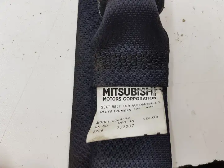 Mitsubishi Outlander (2007 - 2012) 602047700A Задний ремень безопасности — фото 6
