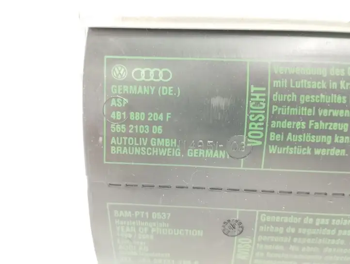 Audi A6 S6 C5 4B (1997 - 2001) 4B1880204F Подушка безопасности пассажира — фото 2