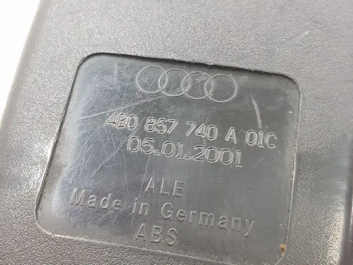 Audi A6 S6 C5 4B (1997 - 2001) 4B0857740A Замок заднего ремня — фото 3