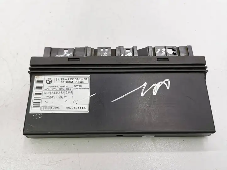 BMW 5 E60 E61 (2004 - 2010) 9151516 Модуль комфорта — фото 1