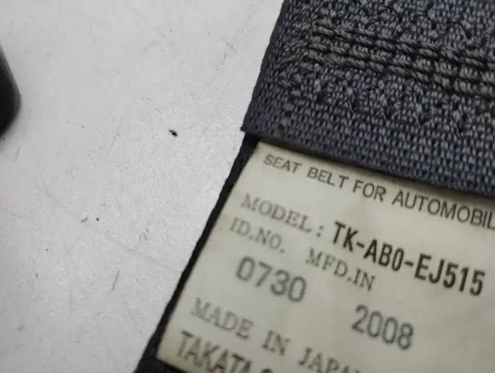 Honda Accord (2008 - 2016) TKAB0EJ515 Задний ремень безопасности — фото 3
