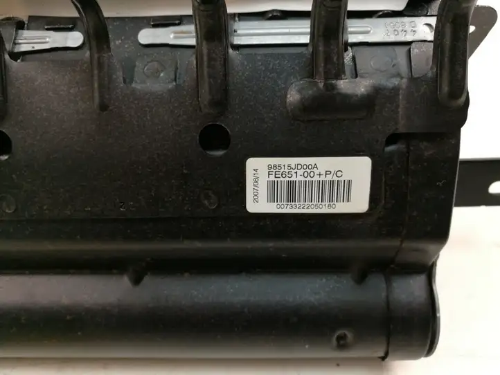 Nissan Qashqai (2006 - 2010) 98515JD00A Подушка безопасности пассажира — фото 6