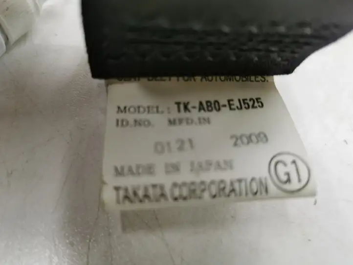 Honda Accord (2008 - 2016) TKAB0EJ525 Задний ремень безопасности — фото 7