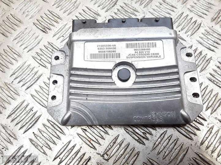 9653388480 Citroen C6 Pakabos valdymo blokas