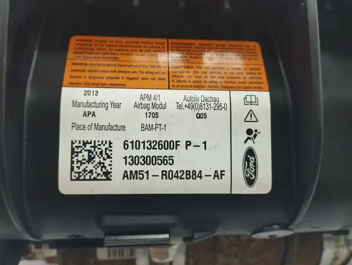Ford Focus Grand C-MAX (2010 - 2019) AM51R042B84AF Подушка безопасности пассажира — фото 2