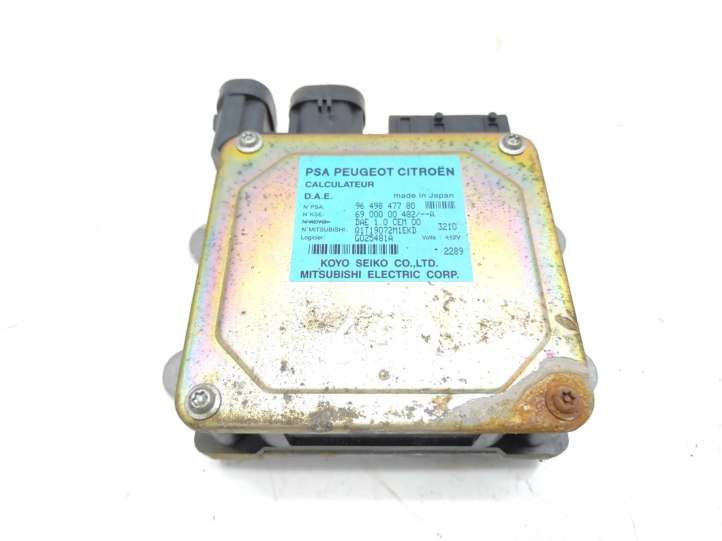 9649847780 Citroen C3 Pluriel Vairo stiprintuvo valdymo blokas