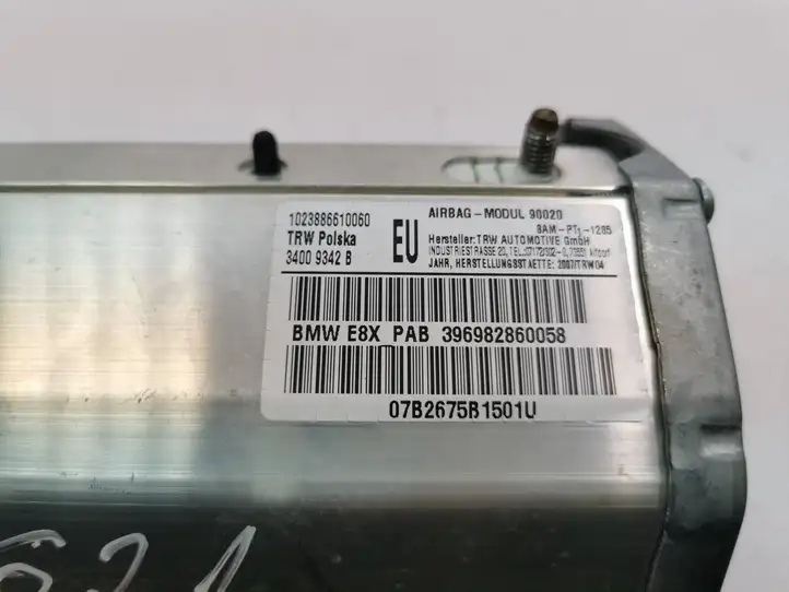 BMW 1 E81 E87 (2004 - 2011) 34009342B Подушка безопасности пассажира — фото 2