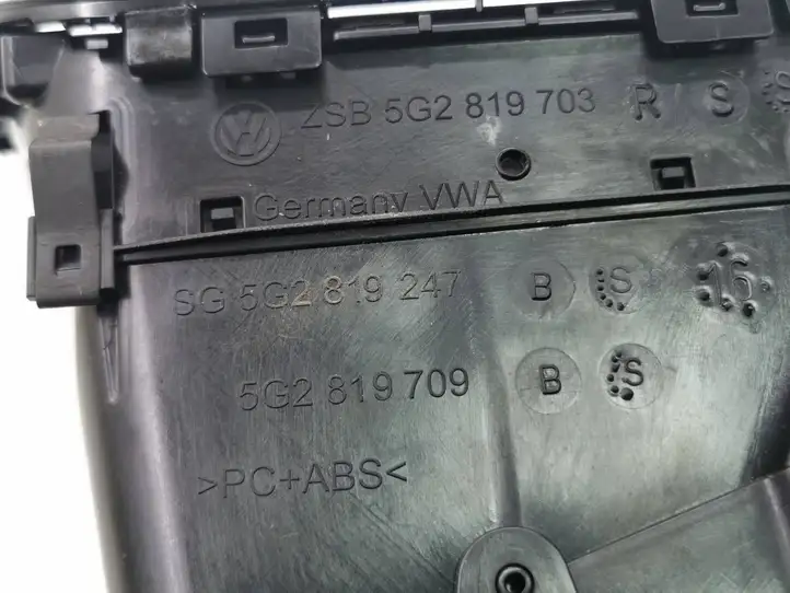 Volkswagen Golf VII (2013 - 2019) 5G2819247 Боковой воздушный дефлектор — фото 2