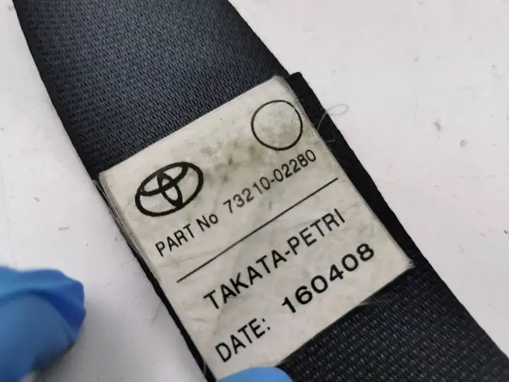 Toyota Auris 150 (2006 - 2012) 7321002280 Передний ремень безопасности — фото 3