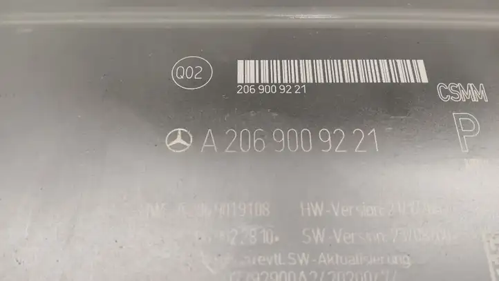 Mercedes-Benz C W206 (2021 - ) A2069009221 Блок управления сиденьем — фото 4