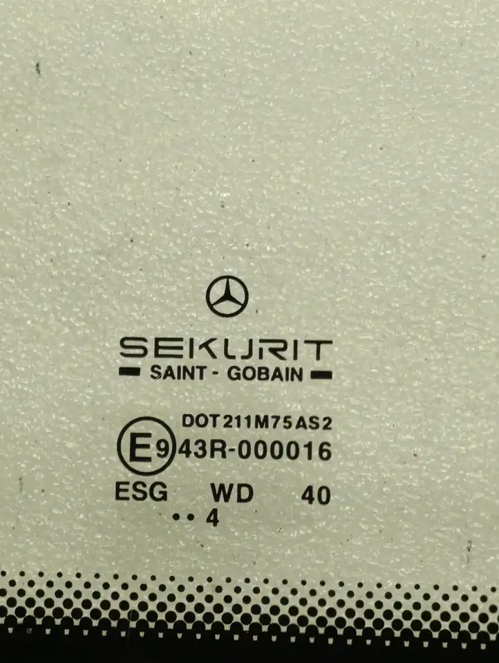 Mercedes-Benz Vito Viano W639 (2003 - 2010) DOT211M75AS2 Заднее боковое стекло — фото 3