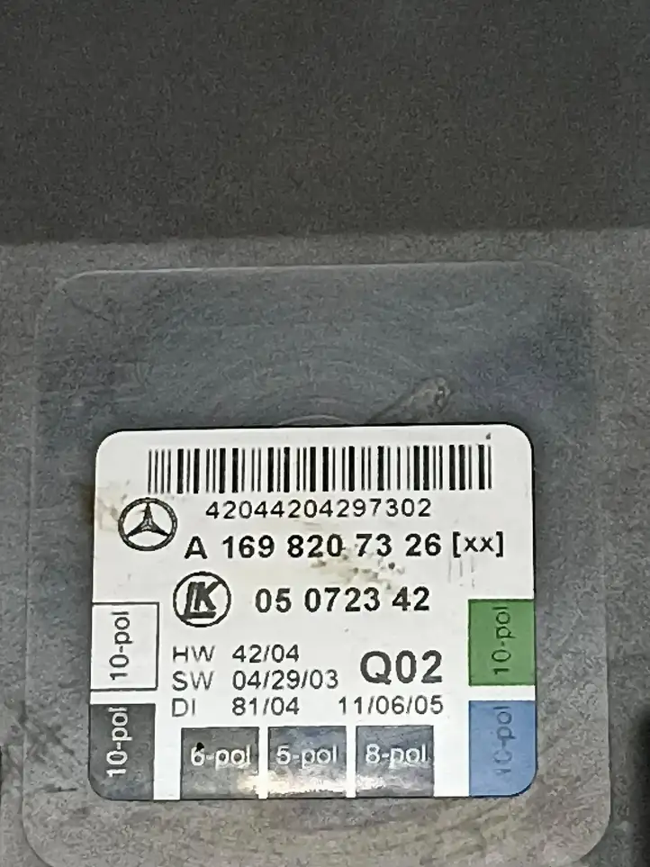 Mercedes-Benz A W169 (2004 - 2012) A1698207326 Блок управления дверью — фото 5