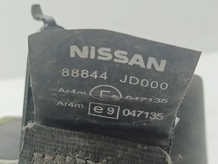 Nissan Qashqai (2006 - 2010) 88844JD000 Задний ремень безопасности — фото 6
