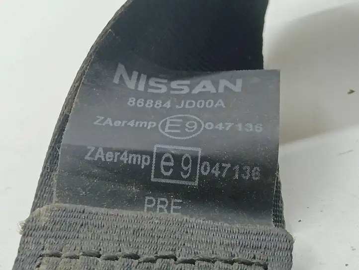 Nissan Qashqai (2006 - 2010) 86884JD00A Передний ремень безопасности — фото 6