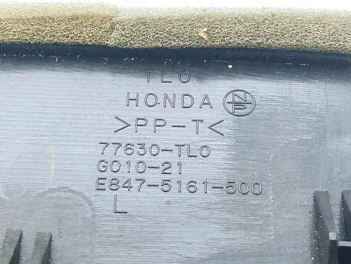 Honda Accord (2008 - 2016) 77630 Боковой воздушный дефлектор — фото 6