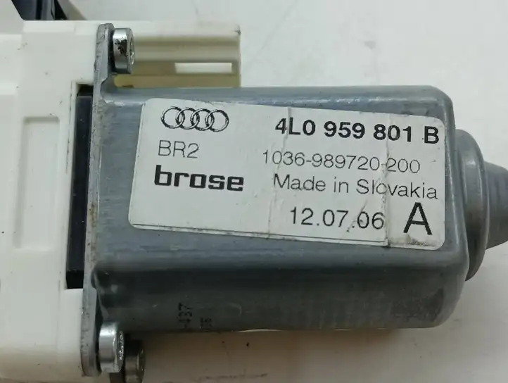 Audi Q7 4L (2005 - 2009) 4L0959801 Стеклоподъемник задней двери — фото 4