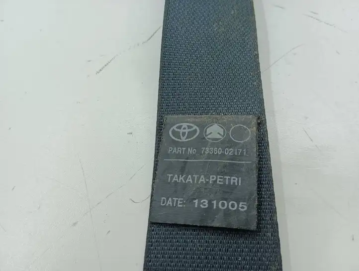 Toyota Corolla E120 E130 (2004 - 2007) 7336002171 Задний ремень безопасности — фото 6