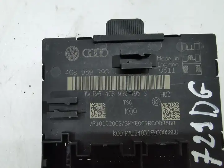 Audi A6 C7 (2014 - 2018) 4G8959795J Блок управления дверью — фото 6