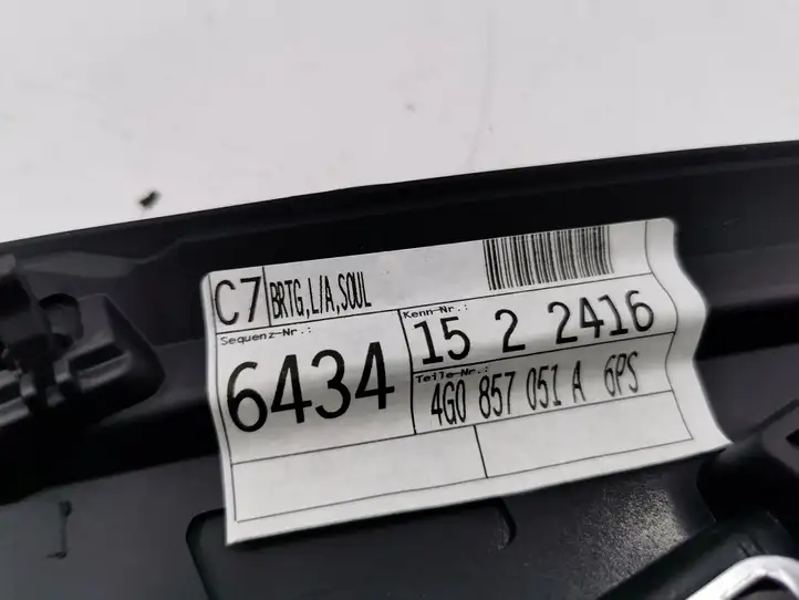 Audi A6 C7 (2014 - 2018) 4G0857051A Отделка внутренней панели салона — фото 4