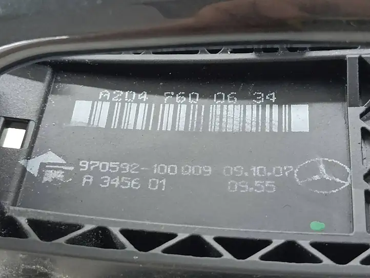 Mercedes-Benz C W204 (2007 - 2014) A2047600634 Наружная ручка двери — фото 7