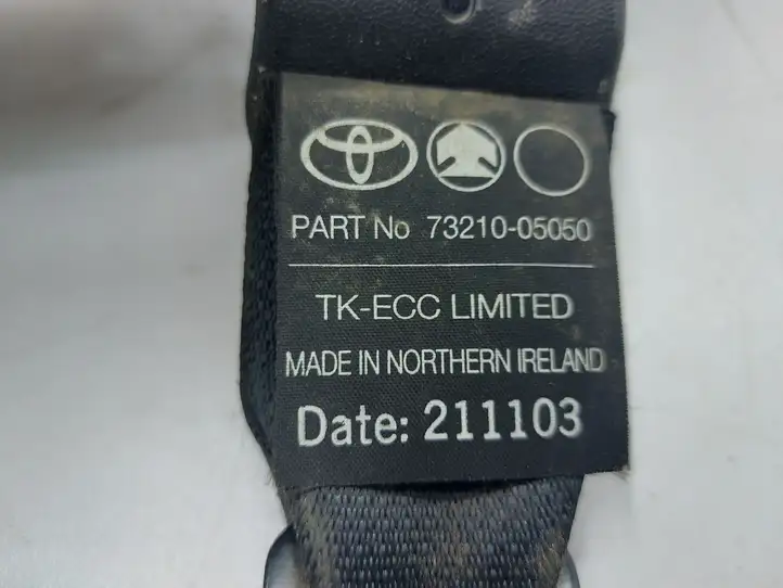 Toyota Avensis T250 (2003 - 2006) 7321005050 Передний ремень безопасности — фото 6