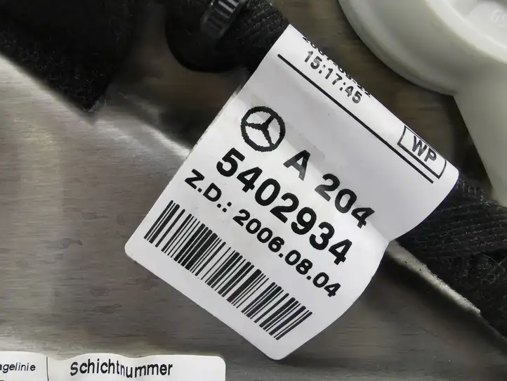 Mercedes-Benz C W204 (2007 - 2014) A2048210651 Электростеклоподъемник передний (комплект) — фото 10