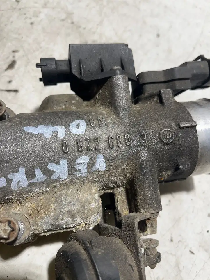 Opel Vectra C (2002 - 2005) 08226803 Дроссельная заслонка — фото 4
