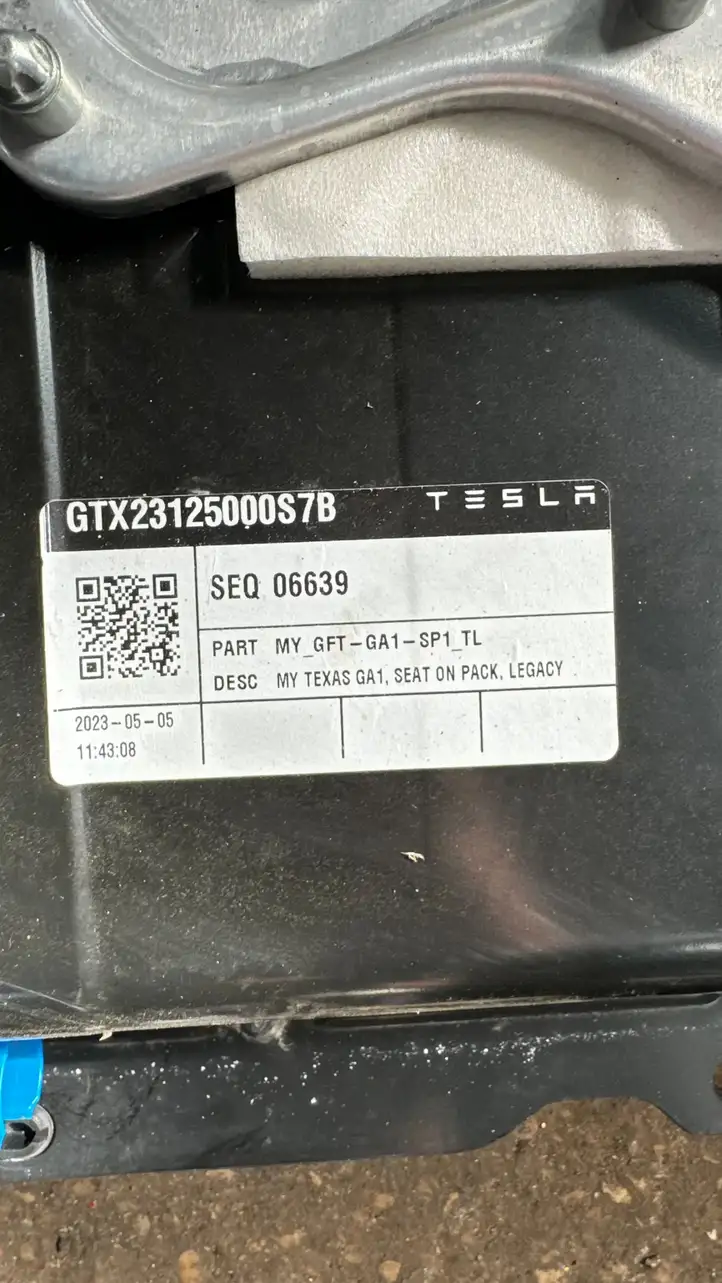 Tesla Model 3 (2017 - 2023) GTX23125000S7B Аккумулятор гибридного / электрического автомобиля — фото 1