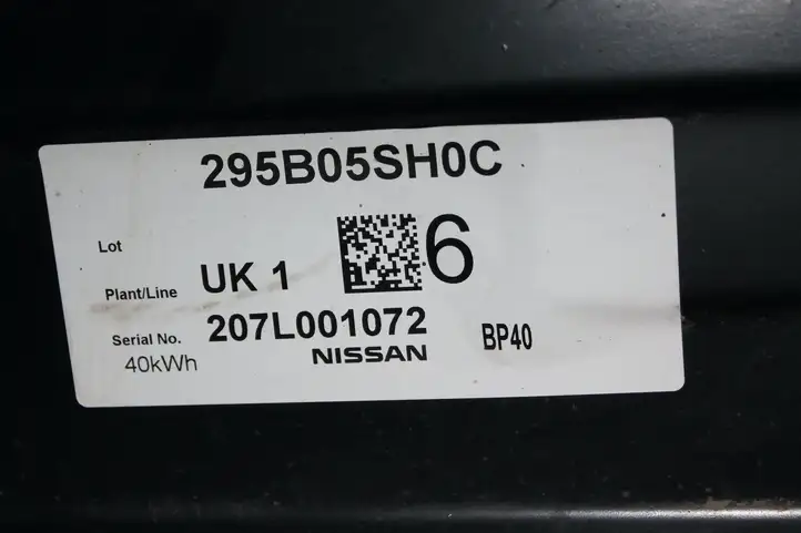 Nissan Leaf II (ZE1) (2017 - ) 295B05SH0C Аккумулятор гибридного / электрического автомобиля — фото 6