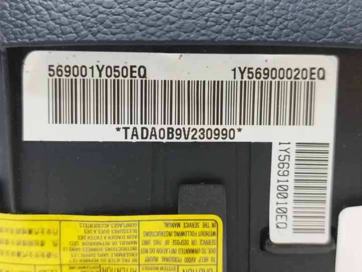 Kia Picanto (2011 - 2015) 569001Y050EQ Подушка безопасности руля — фото 7