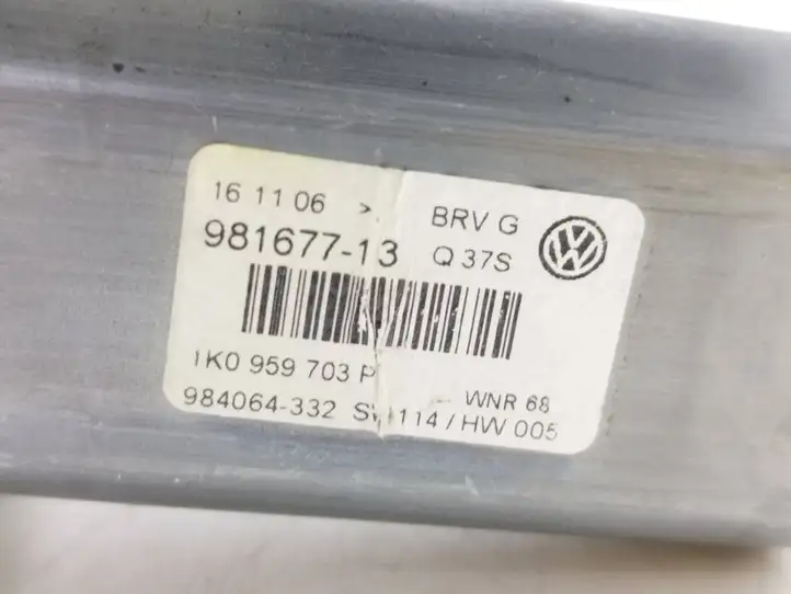 Volkswagen PASSAT B6 (2005 - 2010) 1K0959703P Стеклоподъемник задней двери — фото 6