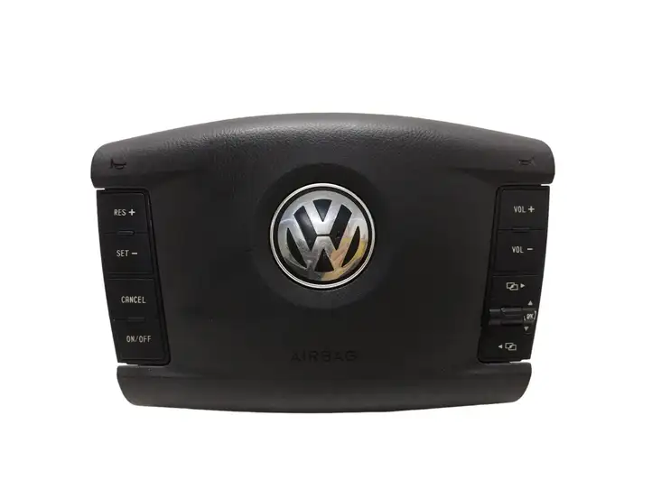 Volkswagen Touareg I (2002 - 2010) 7L6880201DA Подушка безопасности руля — фото 1